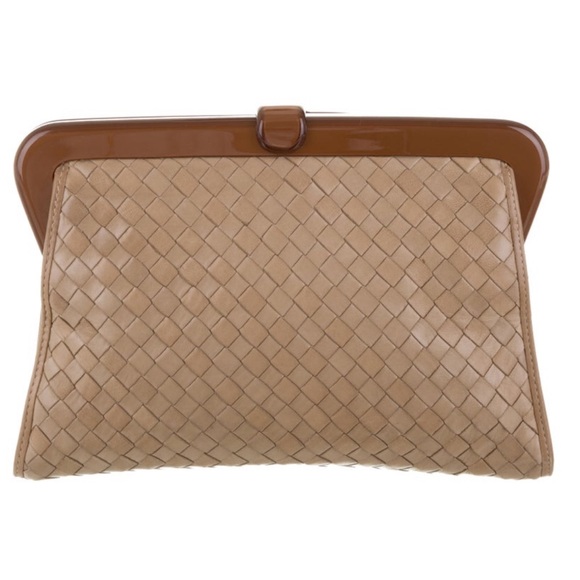 Bottega Veneta Handbags - Bottega Veneta Vintage Intrecciato Clutch